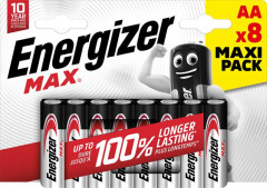 Batria, AA tukov, 8 ks, ENERGIZER "Max"