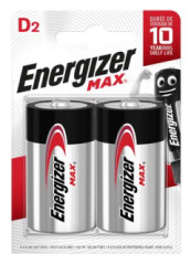 Batria, D, vekokapacitn, 2 ks, ENERGIZER "Max"