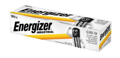 Batria, 9V, 12 ks, ENERGIZER "Alkaline Power Industrial"