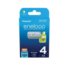 Nabjacia batria, AA tukov, 4x2000 mAh Ni-MH, PANASONIC "Eneloop"