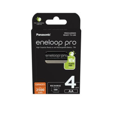 Nabjacia batria, AA tukov, 4x2500 mAh Ni-MH, PANASONIC "Eneloop Pro"