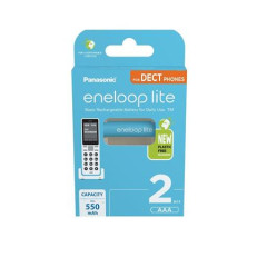 Nabjacia batria, AAA mikrotukov, 2x550 mAh Ni-MH, PANASONIC "Eneloop Lite"