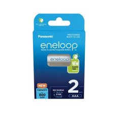 Nabjacia batria, AAA mikrotukov, 2x800 mAh Ni-MH, PANASONIC "Eneloop"
