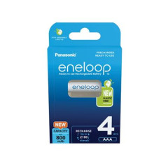 Nabjacia batria, AAA mikrotukov, 4x800 mAh Ni-MH, PANASONIC "Eneloop"