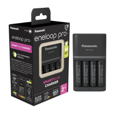 Nabjaka batri, AA/AAA, 4x2500 mAh AA, rchlonabjaka, PANASONIC "Eneloop Pro"