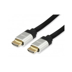 HDMI 2.1 kbel, 8K/60Hz, Ultra High Speed, pozlten, 2 m, EQUIP