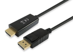 Prevodn kbel, DisplayPort-HDMI, 3 m, EQUIP