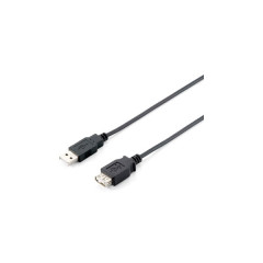 Predlovac USB kbel 2.0, 3 m, EQUIP