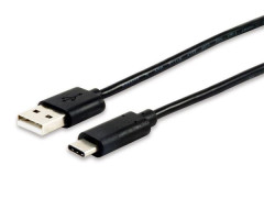 Prevodn kbel, USB-C-USB 2.0, 1m, EQUIP