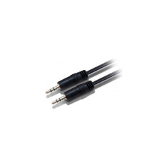 Audio kbel, 3,5 mm jack, 2,5 m, EQUIP