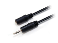 Audio predlovac kbel, 3,5mm jack, 2,5m, EQUIP