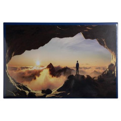 Podloka na stl, PVC, 375x575 mm, EXACOMPTA "KreaCover", modr