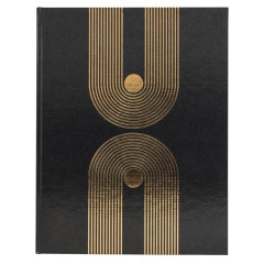 Nvtevn kniha, 27x22 cm, 50 listov, EXACOMPTA "Graphik Black"