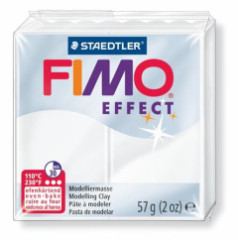 Modelovacia hmota, 57 g, polymrov, FIMO "Effect", priehadn