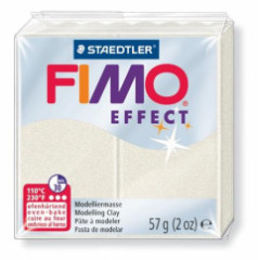 Modelovacia hmota, 57 g, polymrov, FIMO "Effect", kovovo perleov