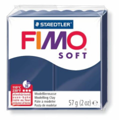 Modelovacia hmota, 57 g, polymrov, FIMO "Soft", windsorsk modr