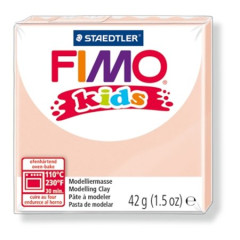 Modelovacia hmota, 42 g, FIMO "Kids", svetloruov