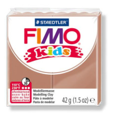 Modelovacia hmota, 42 g, polymrov, FIMO "Kids", svetlohned