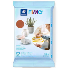 Modelovacia hmota, 500 g, FIMO "Air Basic", terakotov