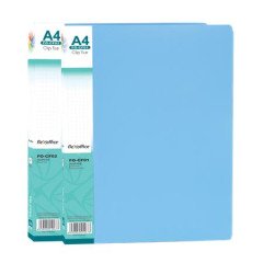 Doska s rchlosvorkou, PP, A4, FLEXOFFICE "FO-CF02", modr
