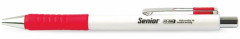 Gukov pero, 0,4 mm, stlac mechanizmus, FLEXOFFICE "Senior", erven