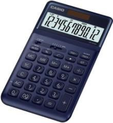 Kalkulaka, stolov, 12-miestna, CASIO "JW 200SC", tmavomodr