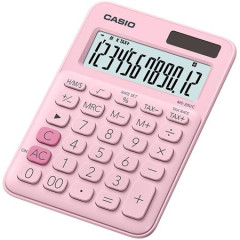 Kalkulaka, stolov, 12 miestny displej, CASIO, "MS 20 UC", ruov