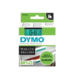 Pska do ttkovaa, 19 mm x 7 m, DYMO "D1", zelen-ierna