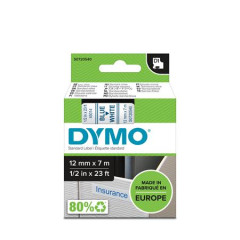 Pska do ttkovaa, 12 mm x 7 m, DYMO "D1", biela-modr