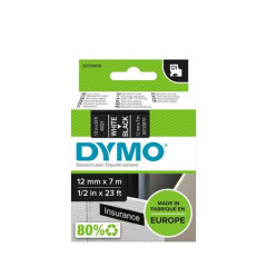 Pska do ttkovaa, 12 mm x 7 m, DYMO "D1", ierna-biela