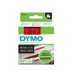 Pska do ttkovaa, 19 mm x 7 m, DYMO "D1", erven-ierna