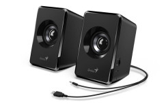 Reproduktor, 2.0, 3W, USB, GENIUS "SP-U125", ierny