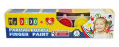Prstov farby, sada, 6x22 ml, Sdor