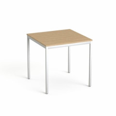 Stl, univerzlny, s kovovmi nohami, 75x75 cm, MAYAH "Freedom SV-37", jase