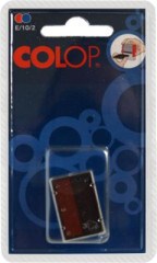 Nhradn poduka k peiatkm, 2 ks/blister, COLOP "E/10/2", erven-modr