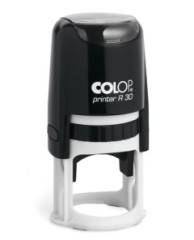 Peiatka, kruh, COLOP "Printer R 30", s modoru podukou