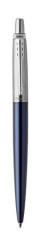Gukov pero, 0,7 mm, strieborn klip, royal modr telo pera, PARKER, "Royal Jotter", modr
