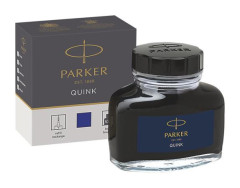 Atrament v sklenej fatike, PARKER "Royal", modr