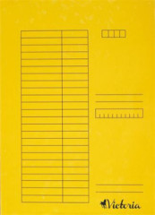 Doska s chlopami, kartn, A4, VICTORIA OFFICE, lt