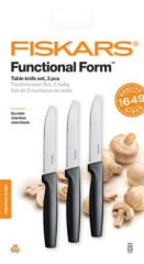 Set stolnch noov, 12 cm, FISKARS "Functional Form", ierna