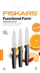 Set univerzlnych noov, 11 cm, FISKARS "Functional Form", ierna