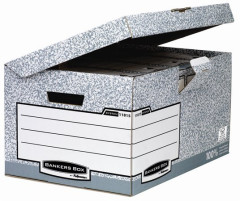 Archvny kontajner s padacm vekom, "BANKERS BOX SYSTEM by FELLOWES"
