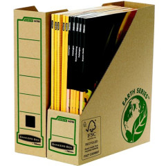 Zaklada, kartnov, 80 mm, "BANKERS BOX EARTH SERIES by FELLOWES"