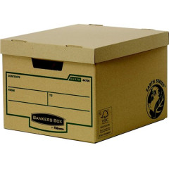 Archvny kontajner, kartnov, tandardn, "BANKERS BOX EARTH SERIES by FELLOWES"