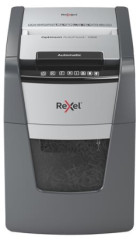 Skartovac stroj, konfety, 100 listov, REXEL "Optimum AutoFeed+ 100X"