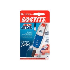 Sekundov lepidlo, 3 g, HENKEL "Loctite Super Bond  CEATIVE Perfect Pen"