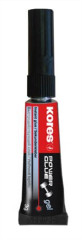 Sekundov lepiaci gl, 3 g, KORES "Power Glue Gel"