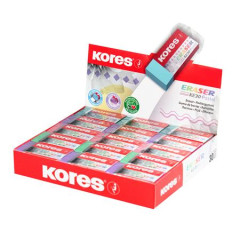 Guma, displej, KORES "KE-30", pastelov farby