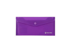 Obal na patent, 250x140 mm, PP, PANTA PLAST, nenovo fialov