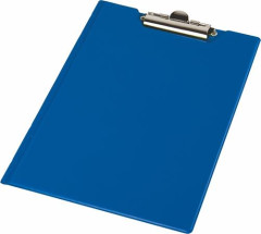 Podloka na psanie, s prklopom,  A4, rohov vrecko, PANTAPLAST, tmavomodr